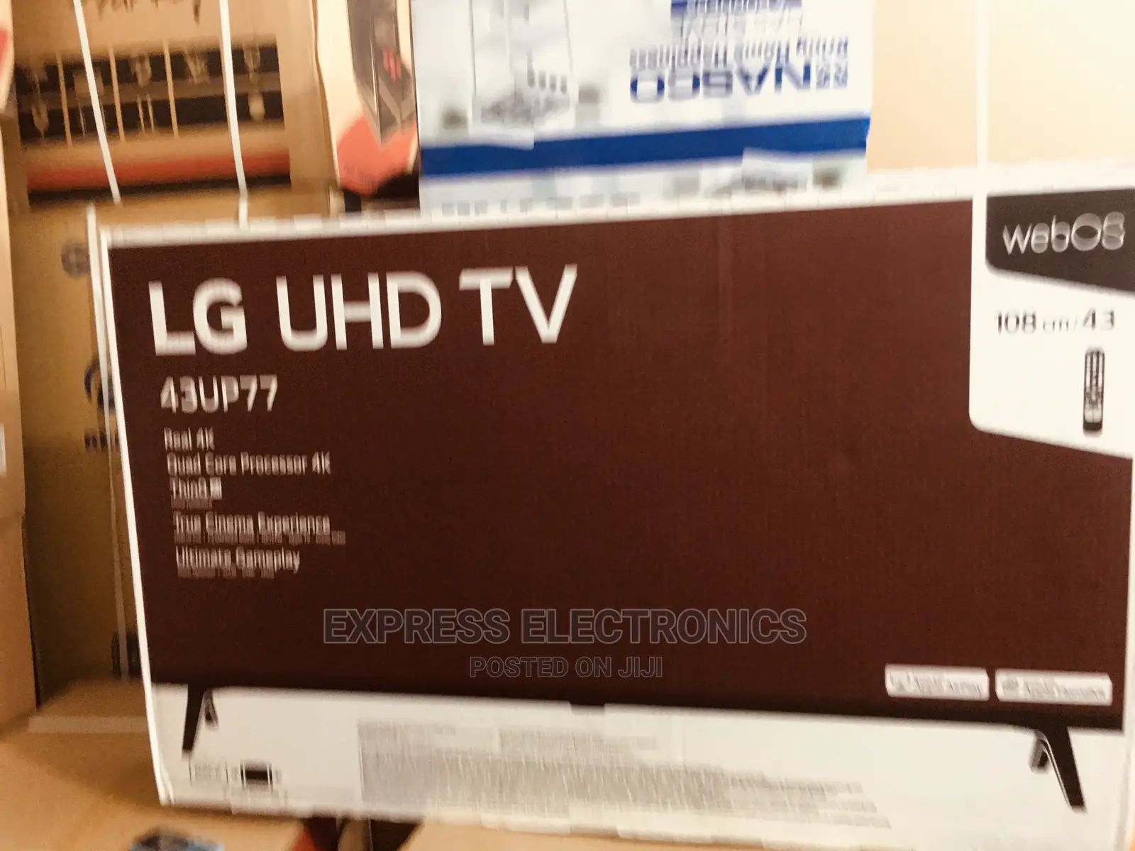 Wide Color Enhancer LG 43”UHD Smart 43UP77003 in Box