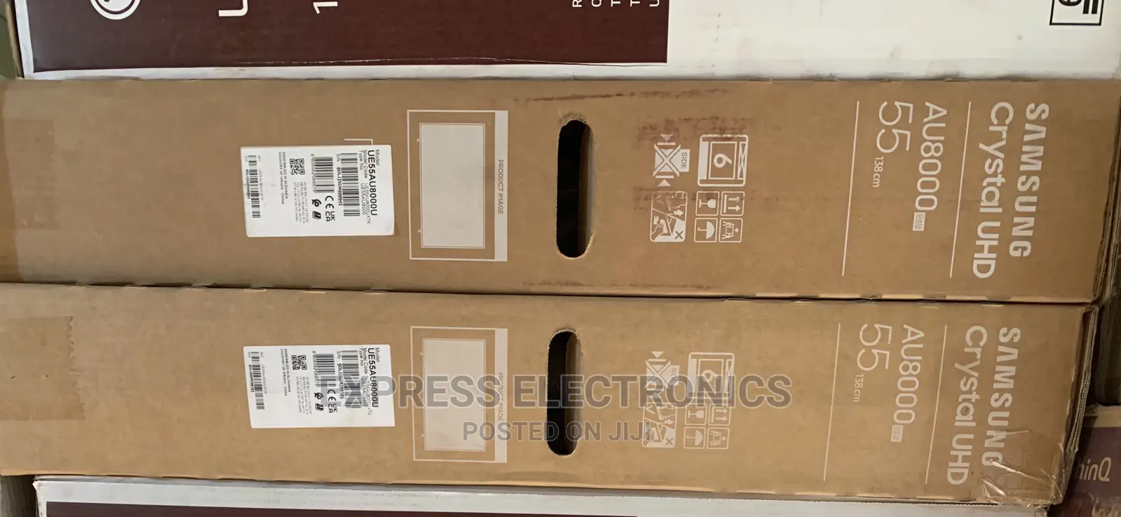 Slim and Sleek Design Samsung UHD Smart 55”AU8000 Tv