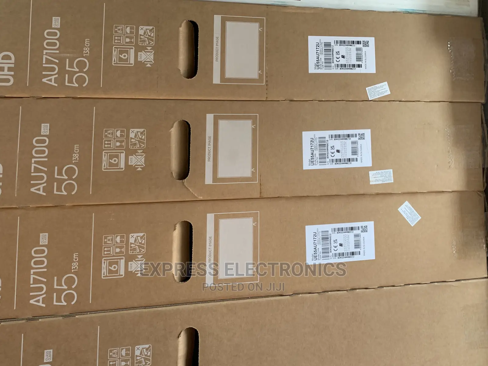 True Cinema Experience Samsung 55”AU7172 UHD Smart Tv