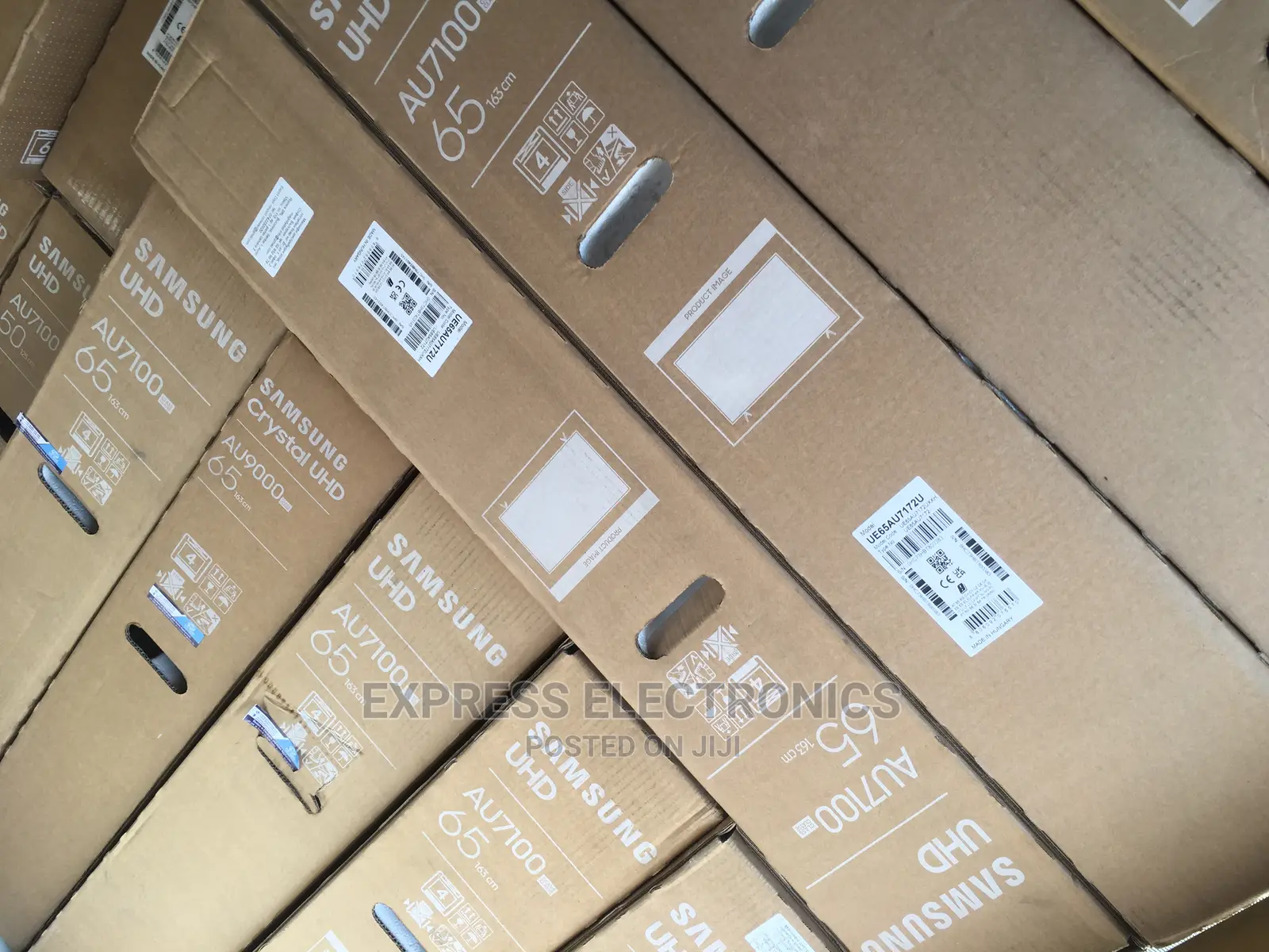 Real Smart Android 65”AU7172 UHD Newly in Box Tv
