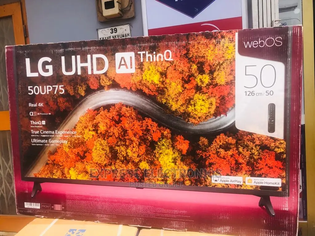 No.1 Clear Picture Quality LG 50”UP75003 UHD Smart Tv