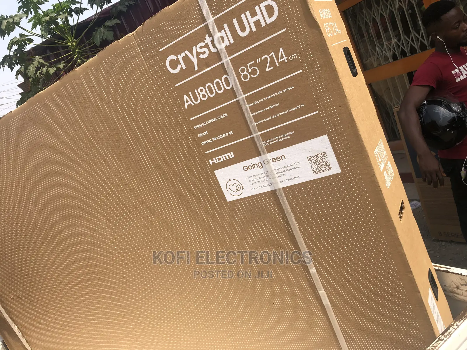 Mobile Tap Mirroring Crystal UHD LED TV, Smart 85inch TV