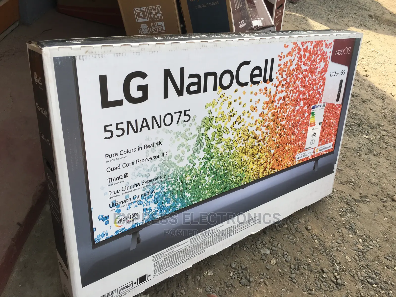 Classy Images LG 55”Smart UHD Sat TV Nanocell 756