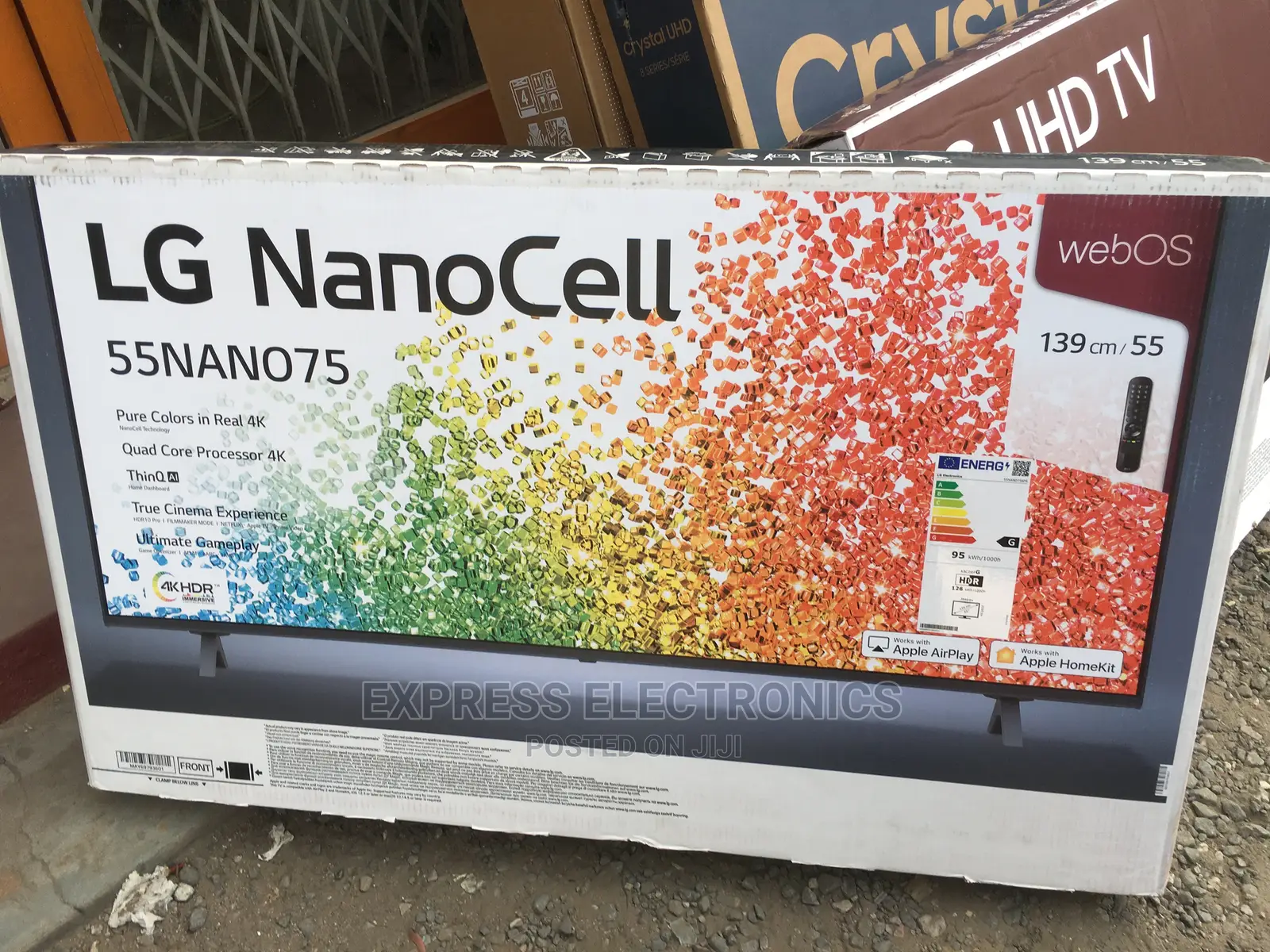 Classy Images LG 55”Smart UHD Sat TV Nanocell 756