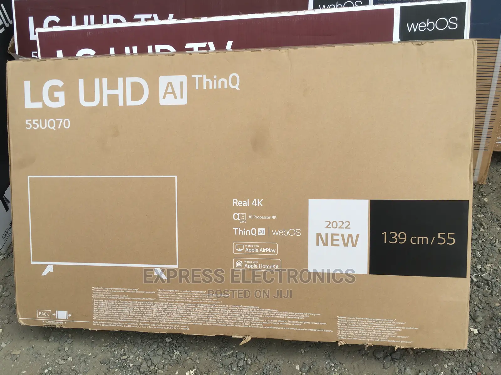 Try Colors Picture Quality LG 55” UHD Real Smart UQ7003
