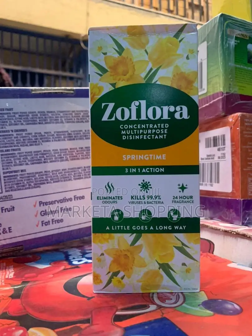 Zoflora Concentrated Multipurpose Disinfectant Spring Time