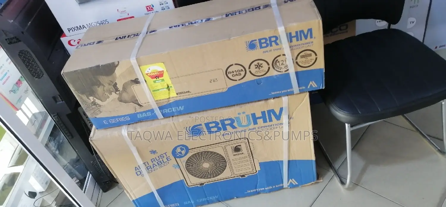Gas Type R410 1.5hp Bruhm Ac