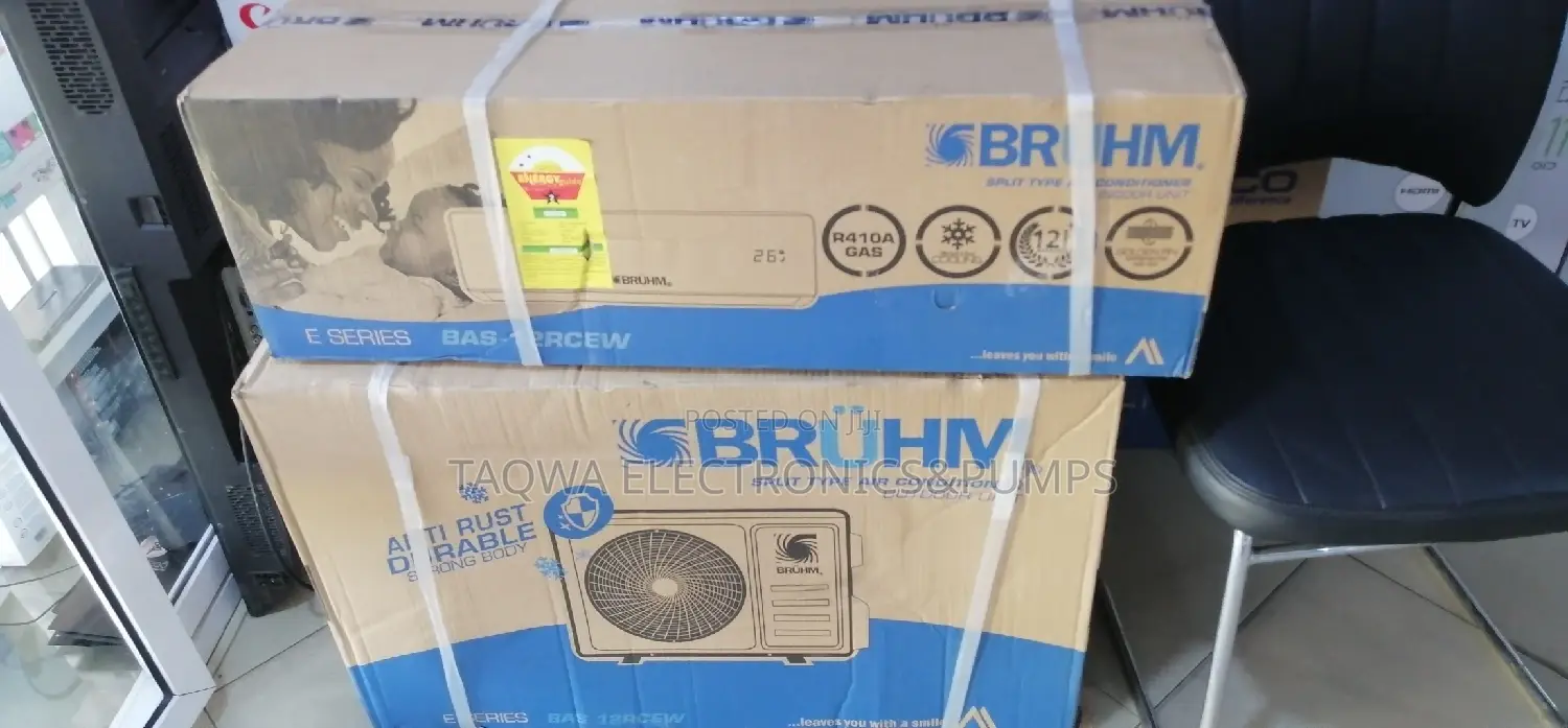Efficient Bruhm 1.5hp Air Conditioner R410