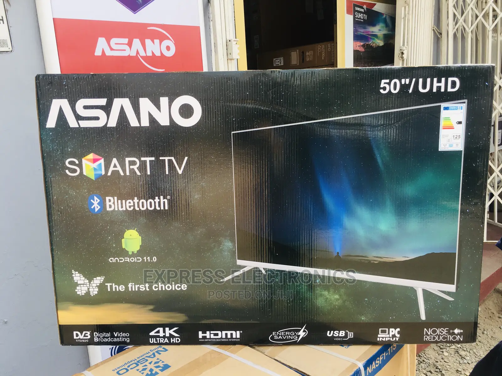Durable New -2022 Asano 50”Uhd Smart Android Tv Bluetooth