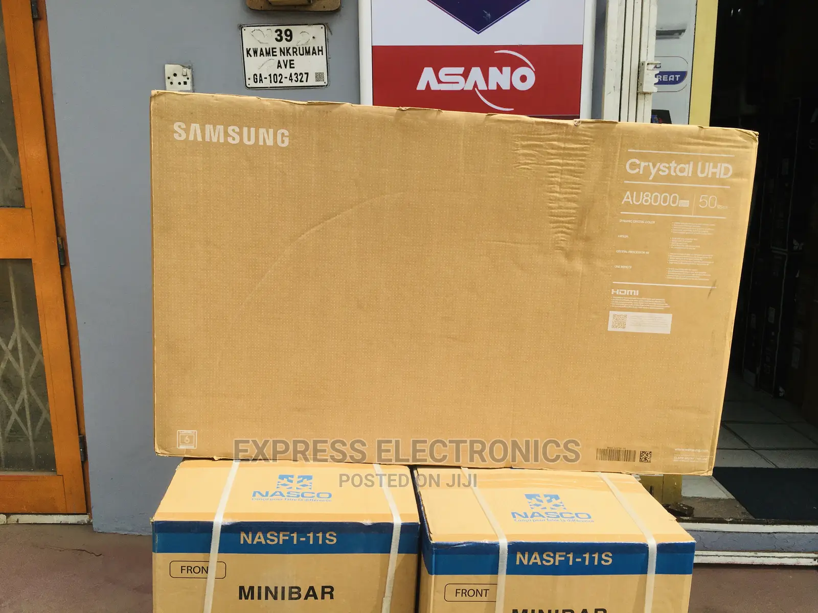 Clear Picture Quality 50”AU8000 UHD Real Smart Samsung