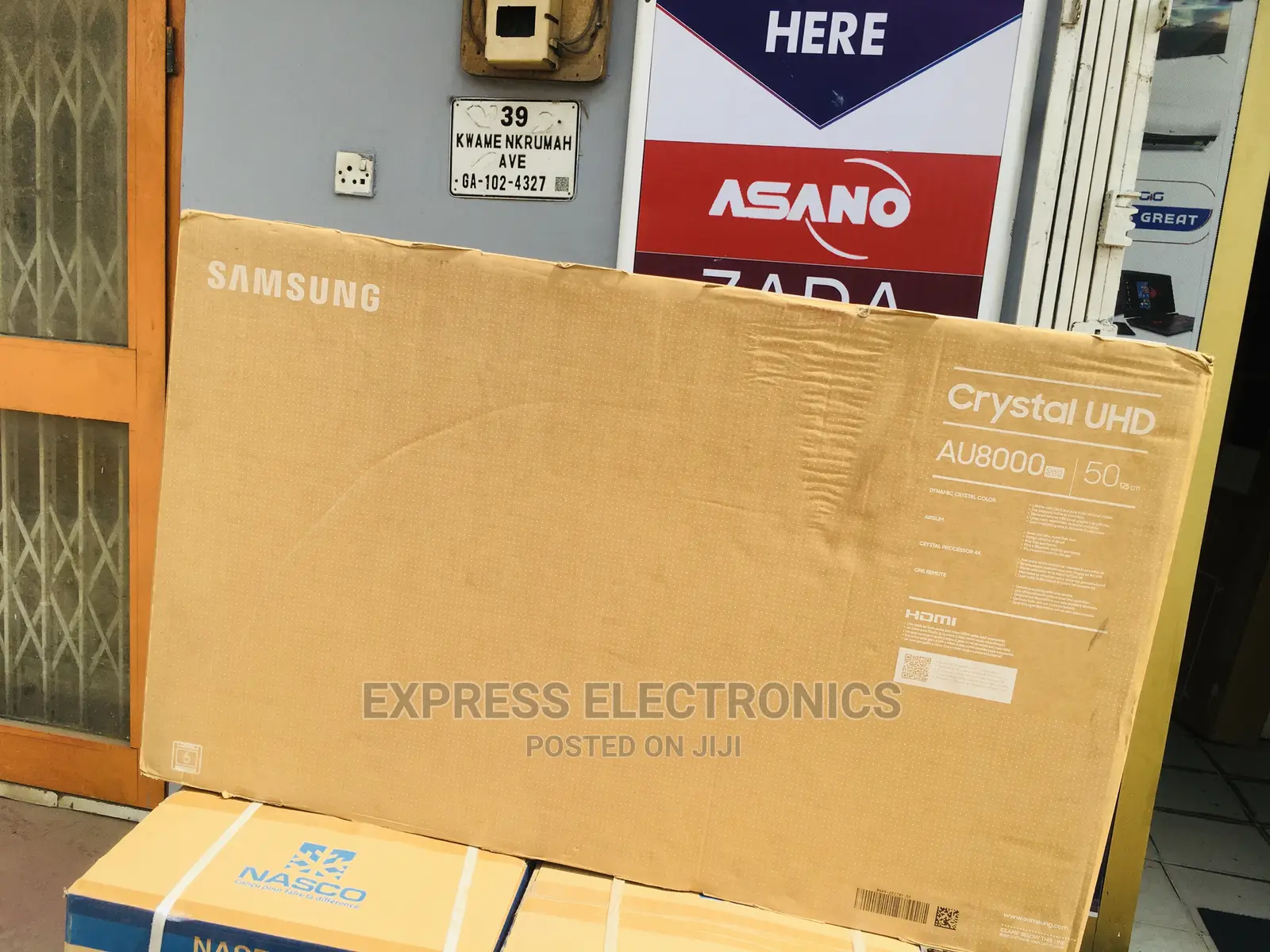 Clear Picture Quality 50”AU8000 UHD Real Smart Samsung