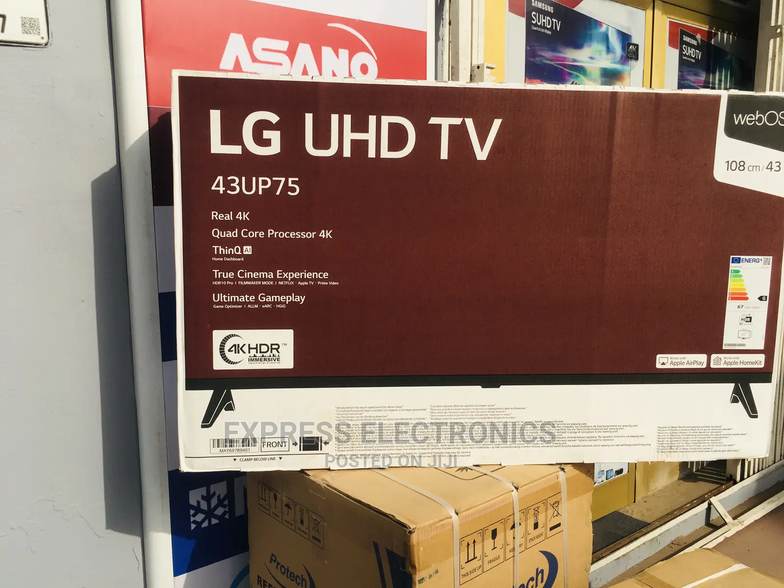 Durable New Quality 43”UP75003 UHD Real Smart LG Tv