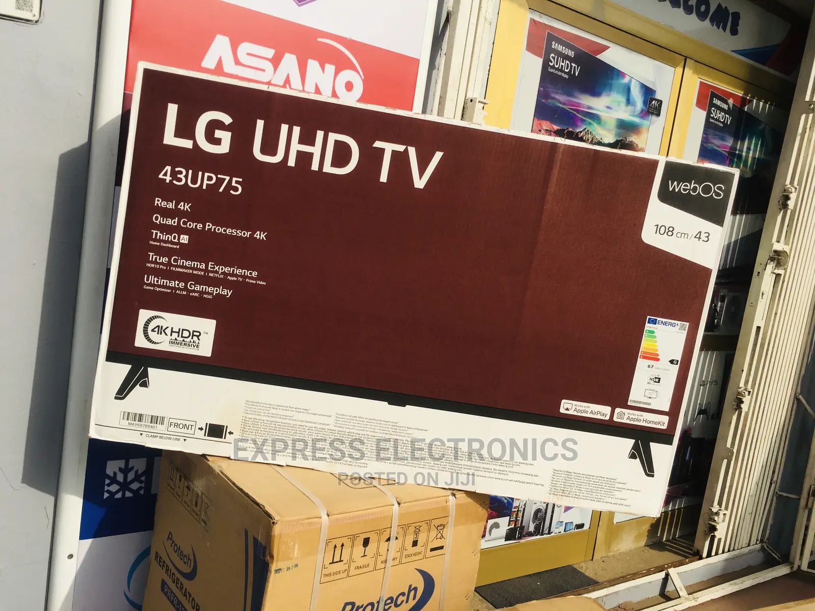 Durable New Quality 43”UP75003 UHD Real Smart LG Tv