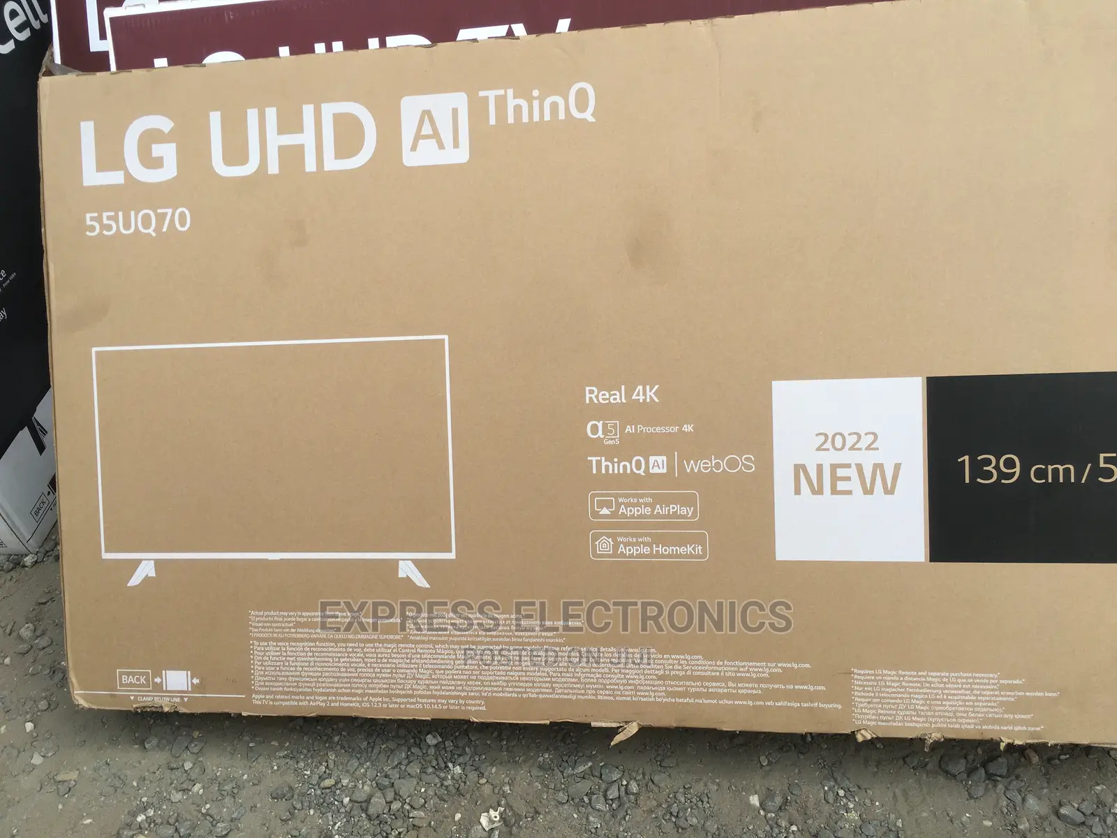 Durable New Clear View LG 55”QU70003 UHD Real Experience