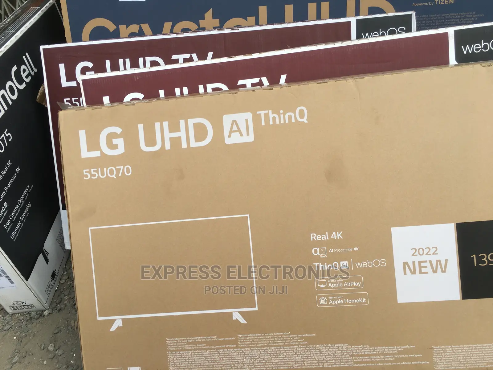Durable New Clear View LG 55”QU70003 UHD Real Experience