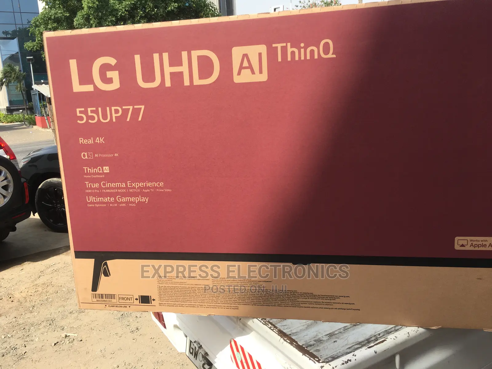 Durable New Real Experience LG Smart 55”Up77 Tv