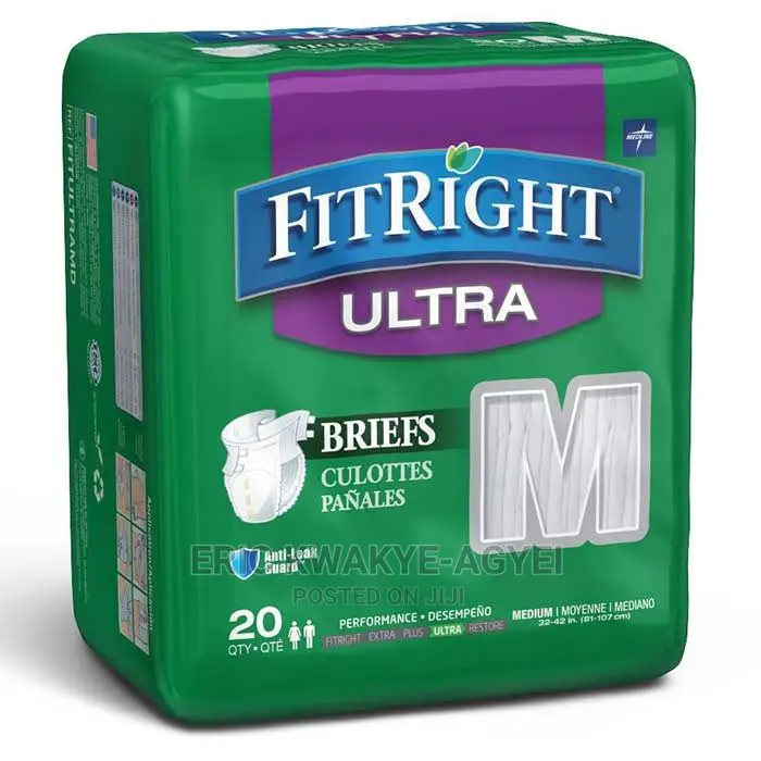 Medline Fitright Plus Adult Diapers,