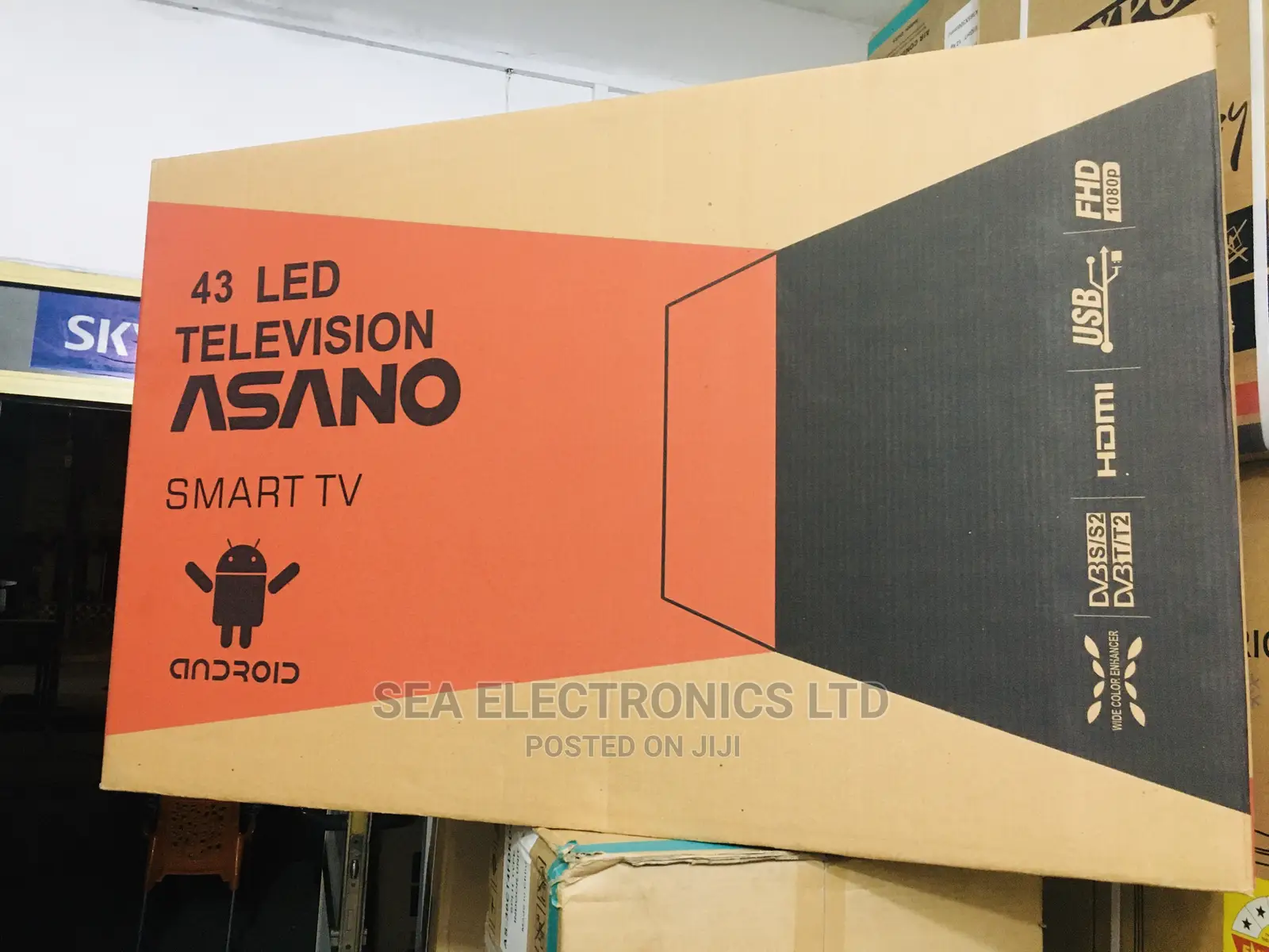 Asano 43 Inches Asano Smart TV