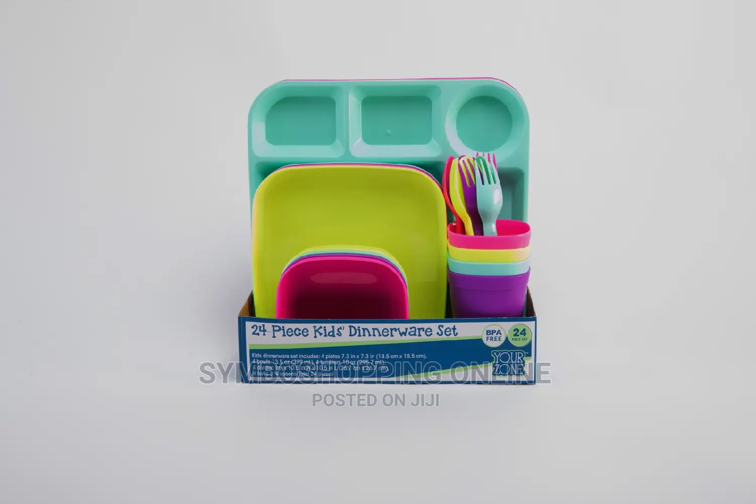 Your Zone 24 Piece Dinnerware Set