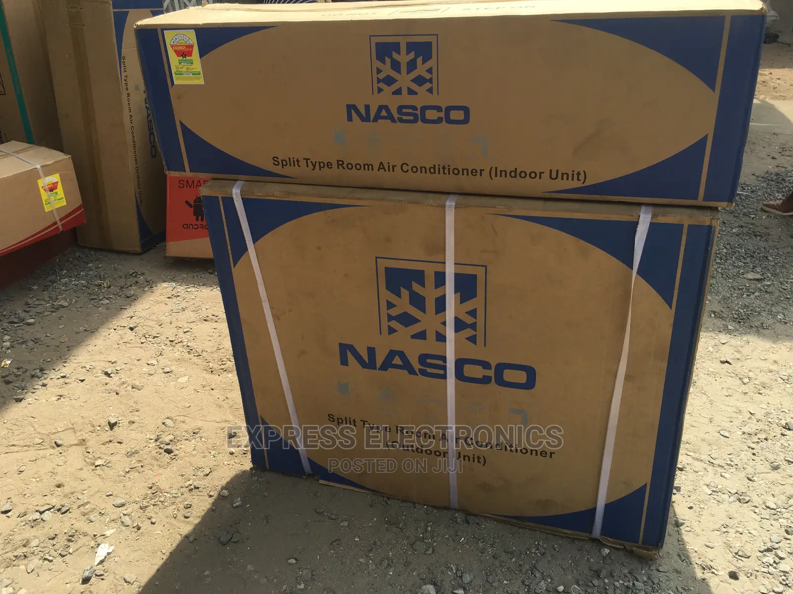 Quality Air Flow 1.5hp Nasco R410 Split Gas AC +Mount