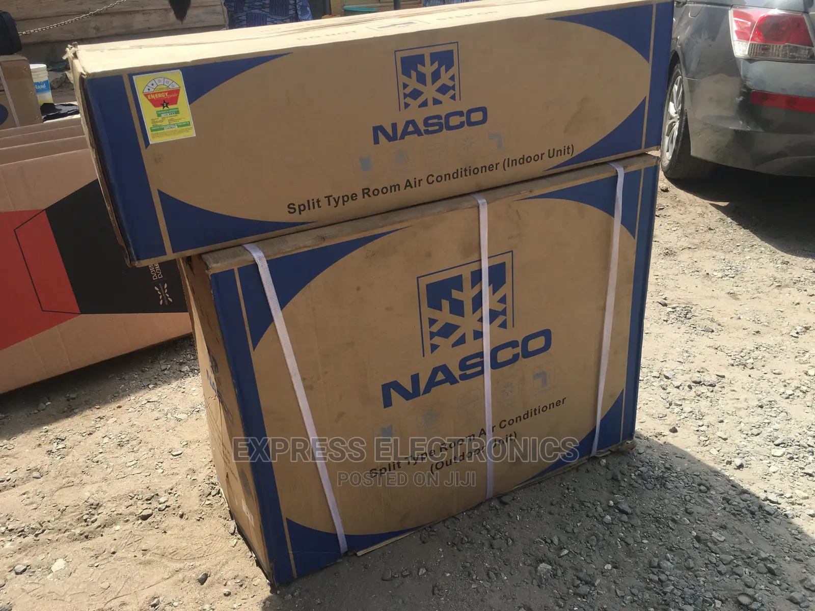 High Air Flow Mirror Finish Nasco 2.0hp R410 Split AC