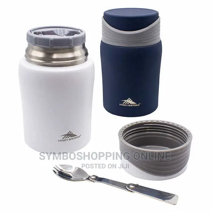 High Sierra Vacuum Insulated Stainless Steel Food Jars- 380ghs Each