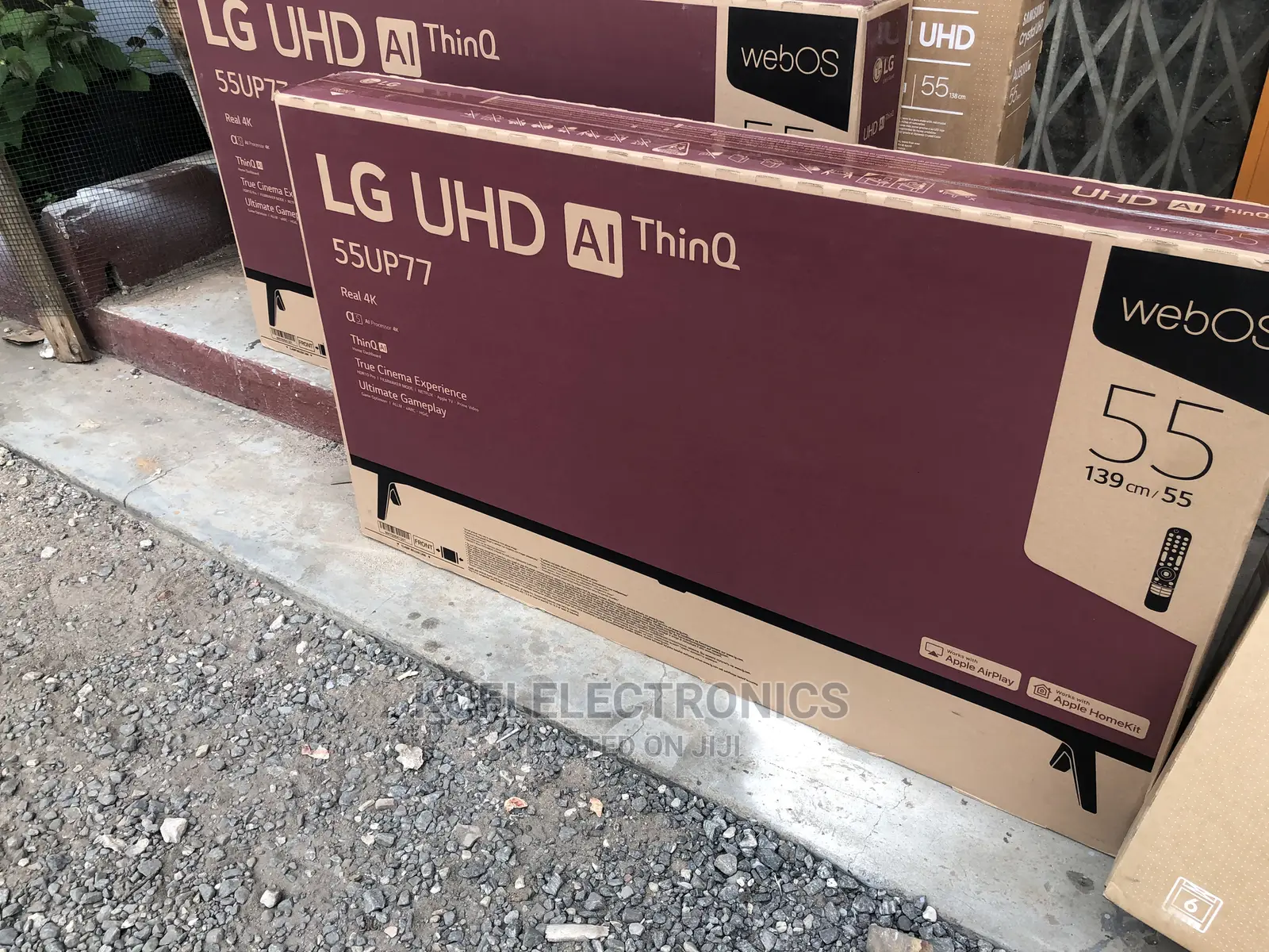 Ai Enhanced LG Up77 55” Hdr Uhd Smart TV