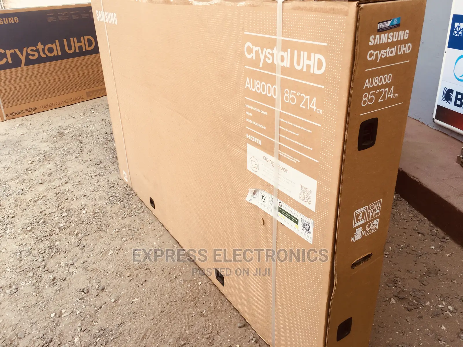 Latest Arrivals of 85”Au8000 UHD Real Smart Samsung Tv