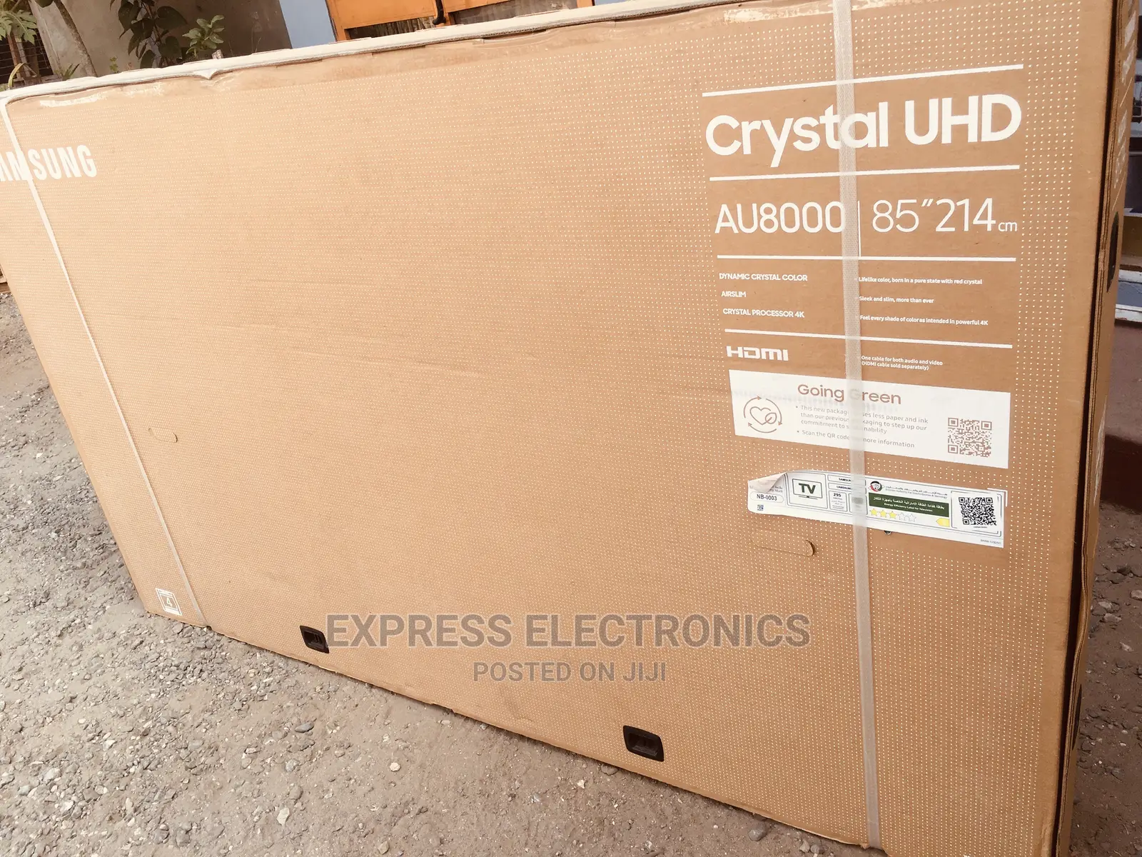Latest Arrivals of 85”Au8000 UHD Real Smart Samsung Tv