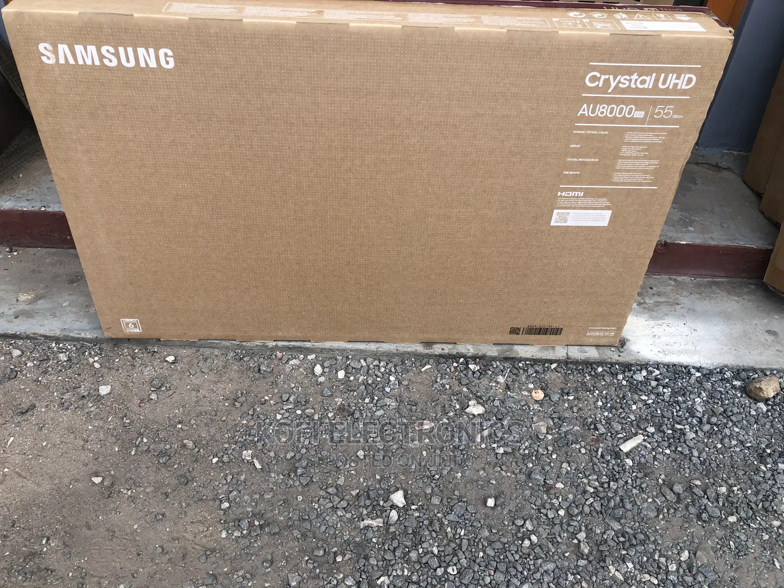 Visual Quality TV Samsung Ue-55au8072 Uhd LED Smart