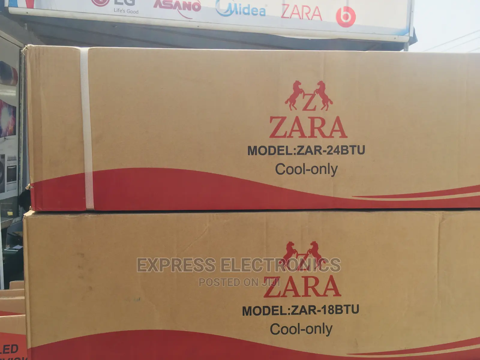 High Chilling Temperature Zara 1.5hp R410 Split Gas AC