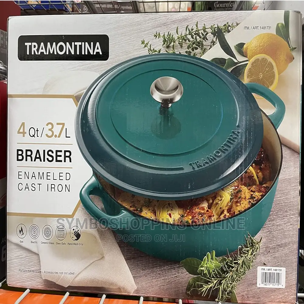 Tramontina Braiser Enameled Cast Iron