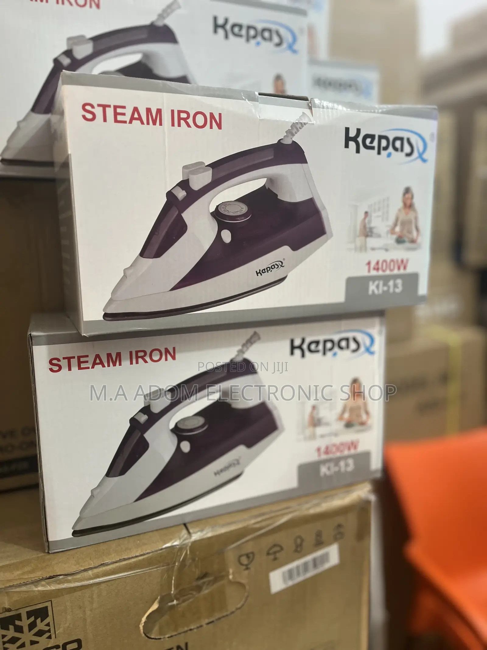 Kepas 1400watts Steam Iron
