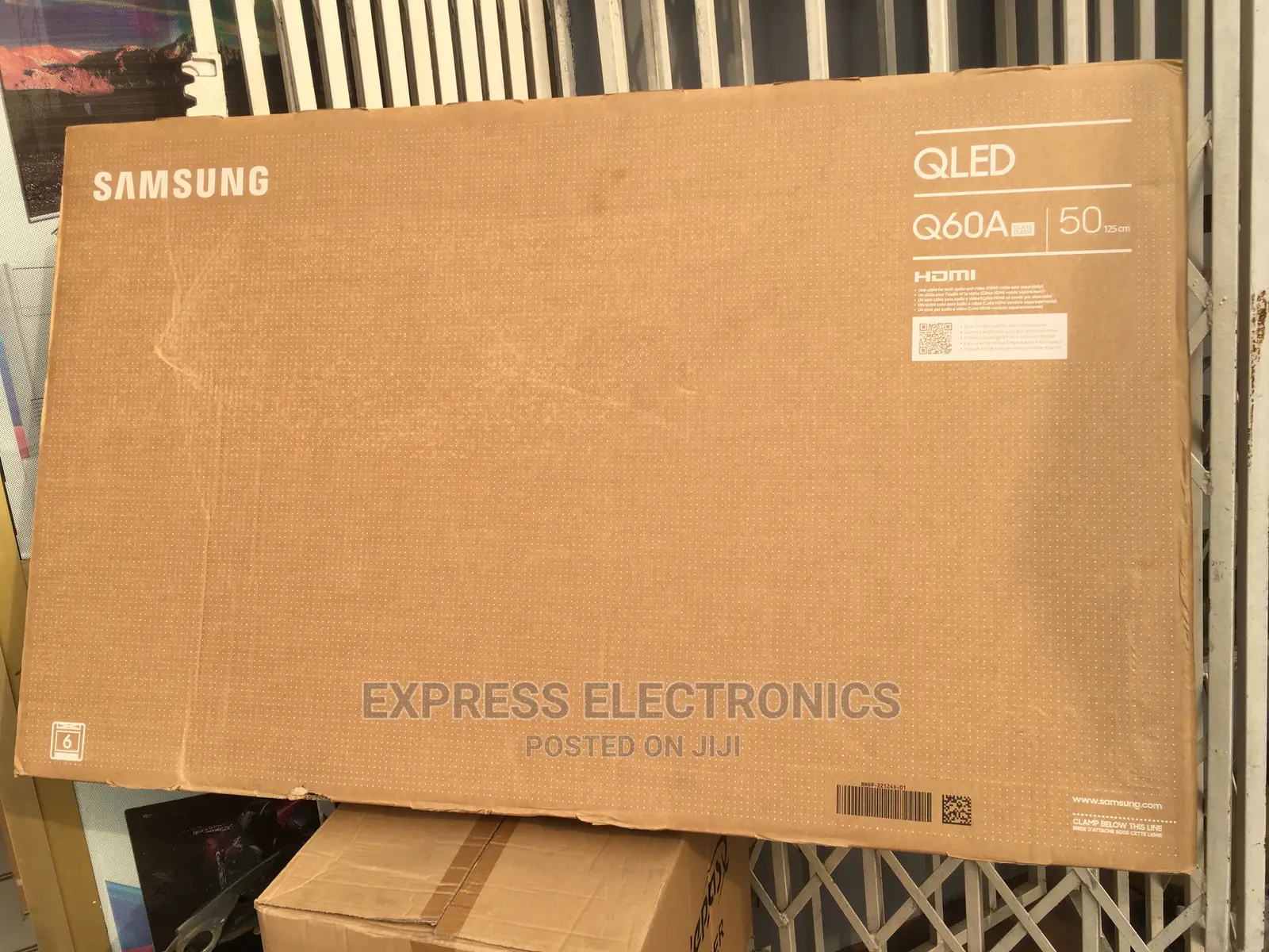 Clear View QLED 50”Q60A Crystal UHD Smart Samsung +Dstv