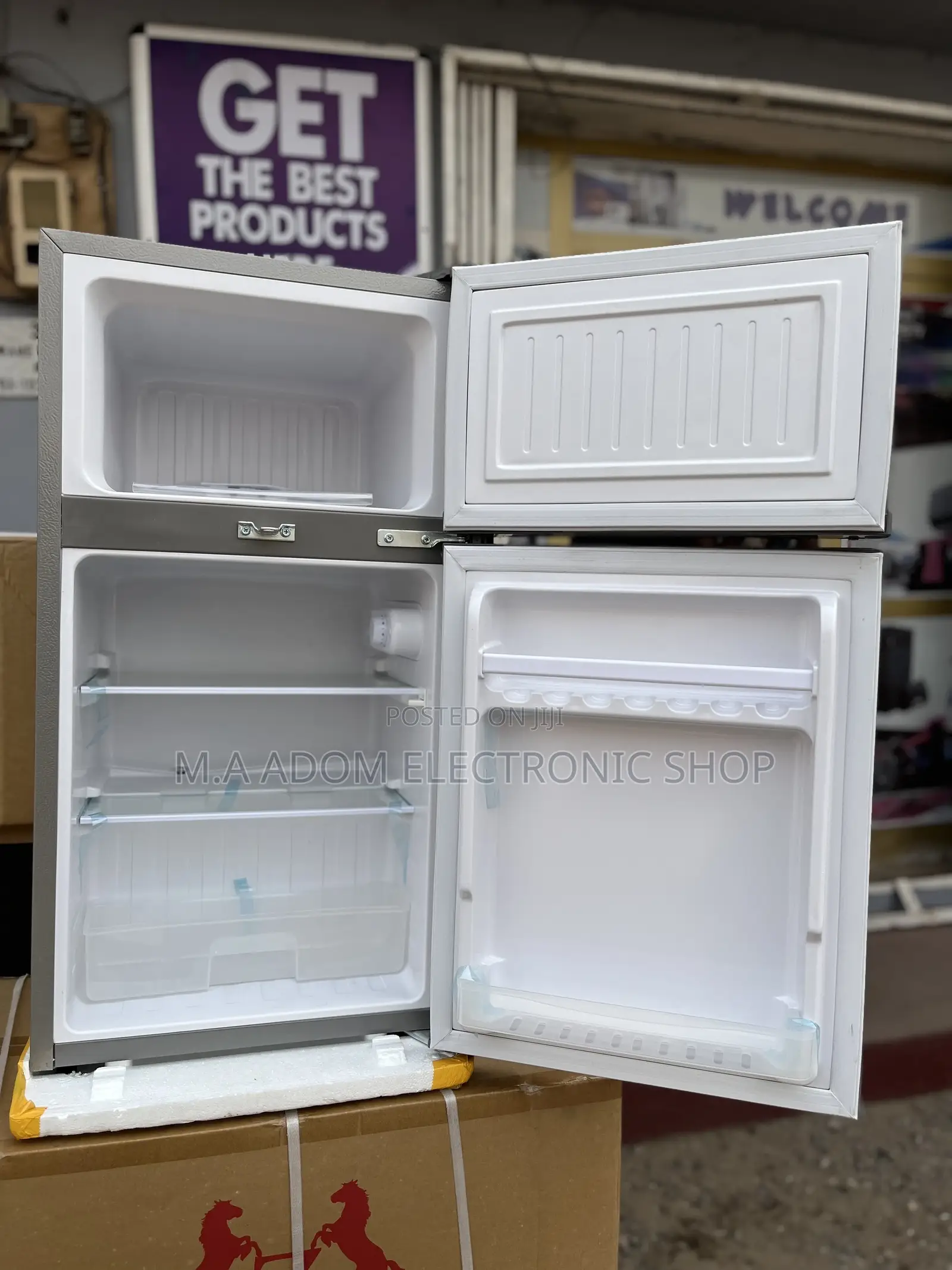 With Adjustable Thermostats Protech 80 Litres Fridge