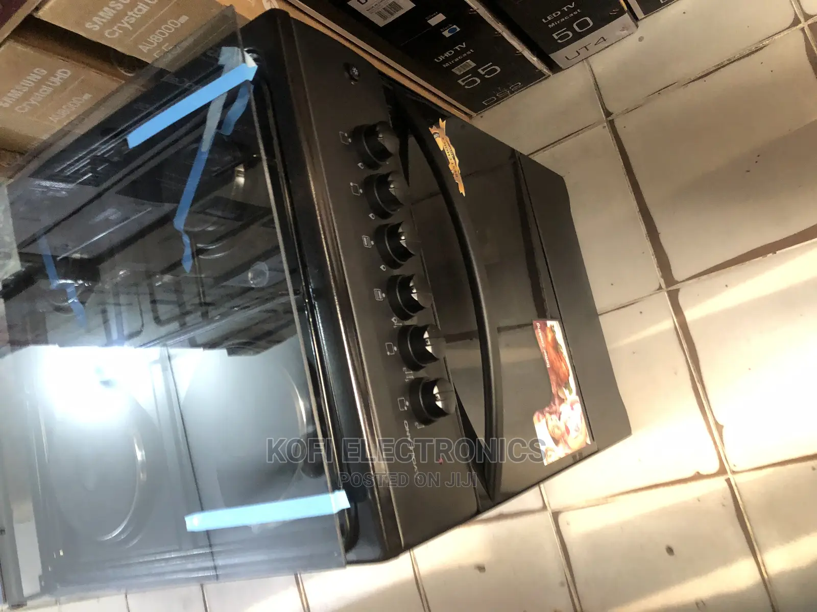 Stunning Volcano Gas and Electric Cooker