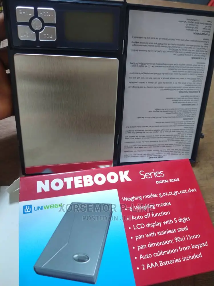 Notebook Digital Pocket Scale 0.01g