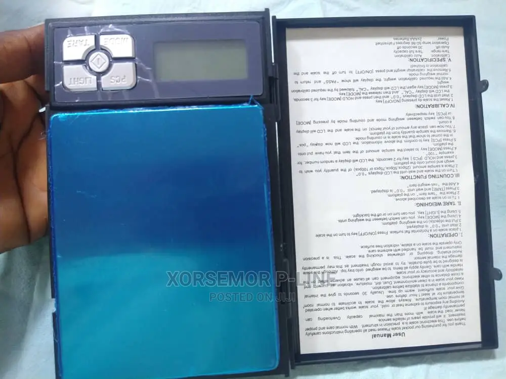 Notebook Digital Pocket Scale 0.01g