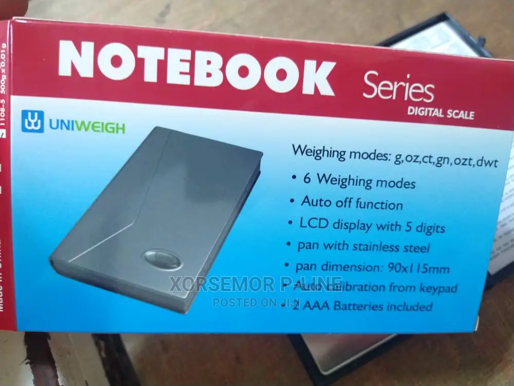 Notebook Digital Pocket Scale 0.01g