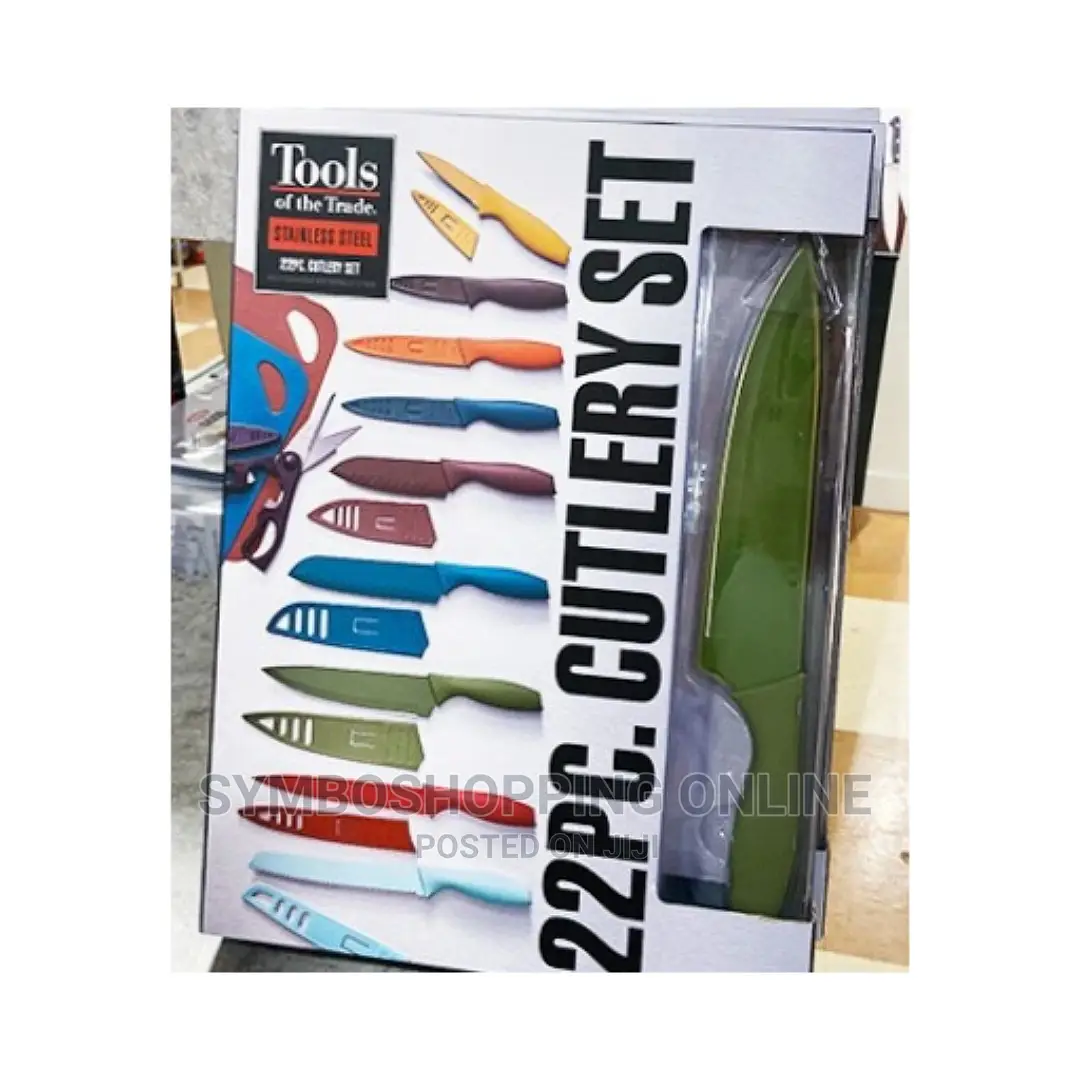 Tools of the Trade 22 Piece Cutlery Set