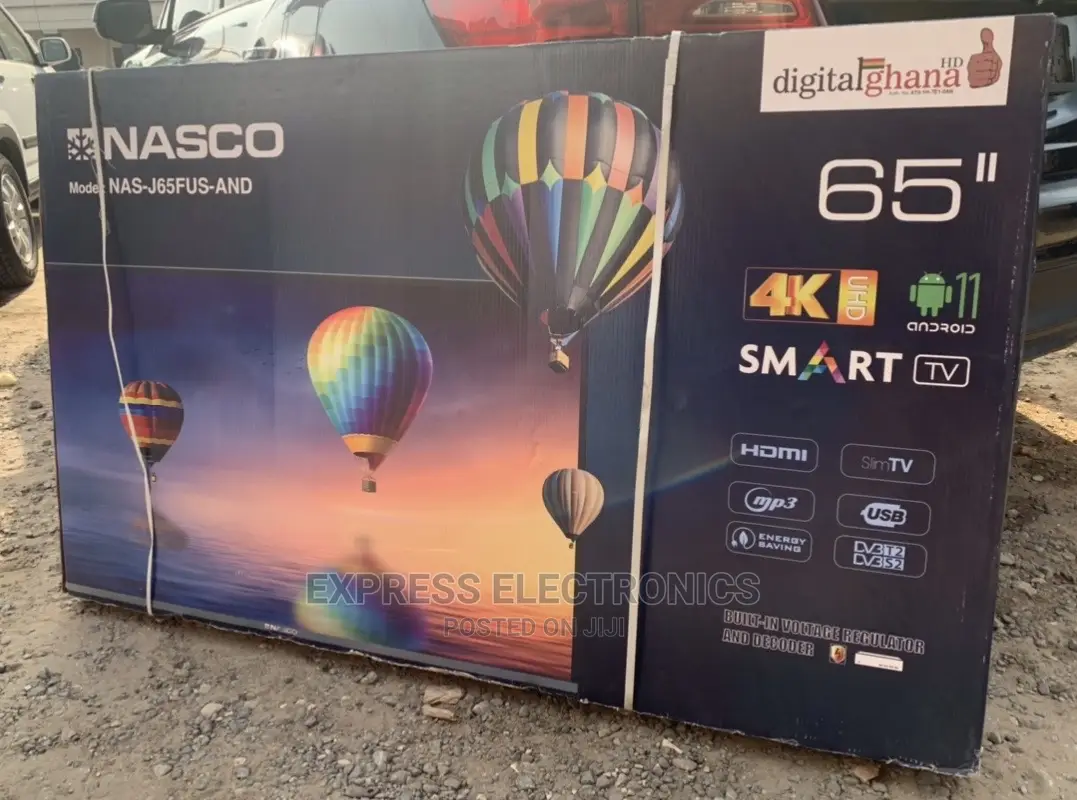 Neatly New Experience Smart Android Nasco 65”UHD +Dstv
