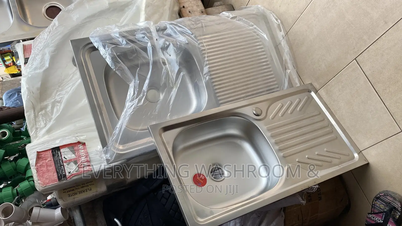 Kitchen Sink-Sink-Single Bowl Single Arm-Complete Sink