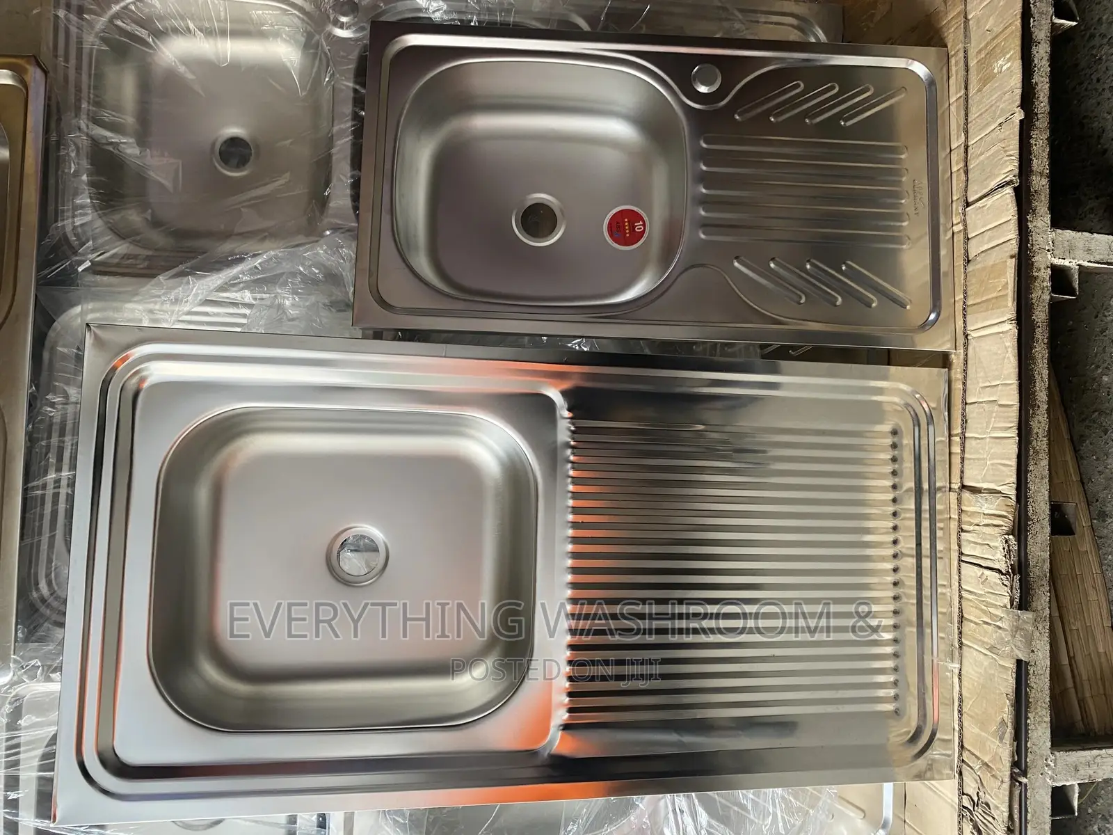 Kitchen Sink-Sink-Single Bowl Single Arm-Complete Sink