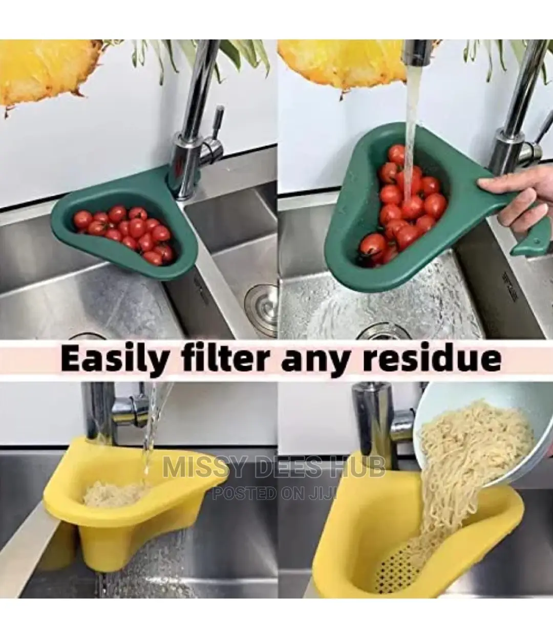 Swan Drain Basket