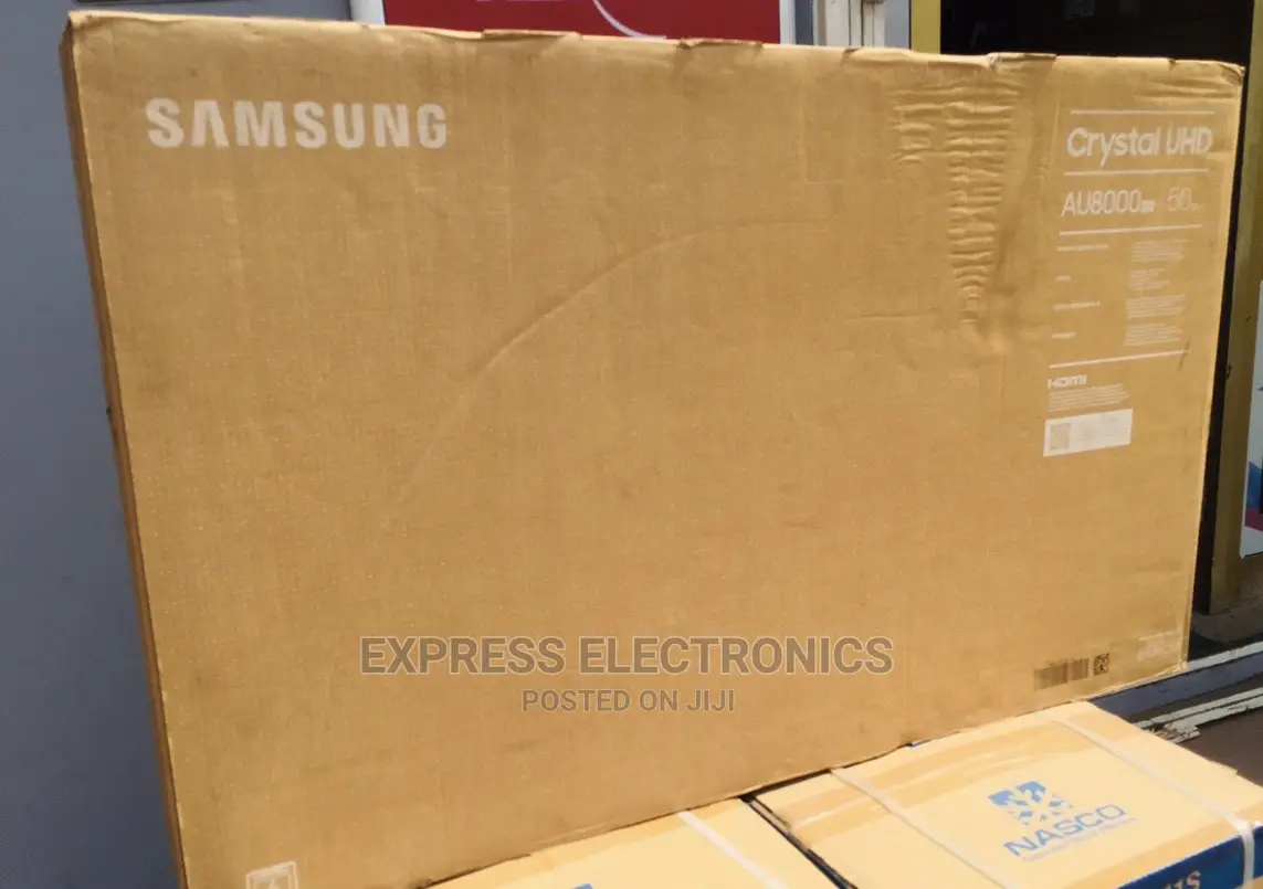 Best 2023 New Arrivals Samsung 50”Au8000 Smart Tv +Dstv