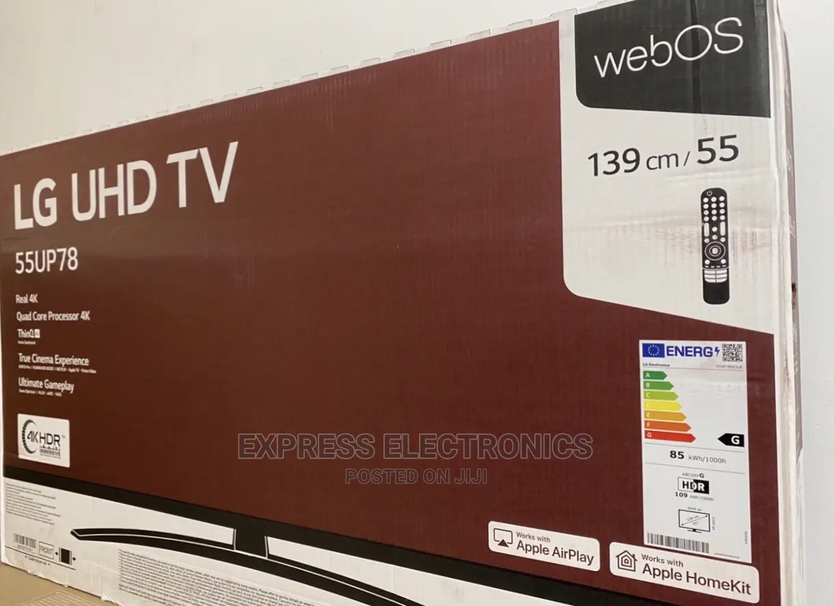 Incredible Ultra HD Picture LG 55”UP80003 Tv +Dstv