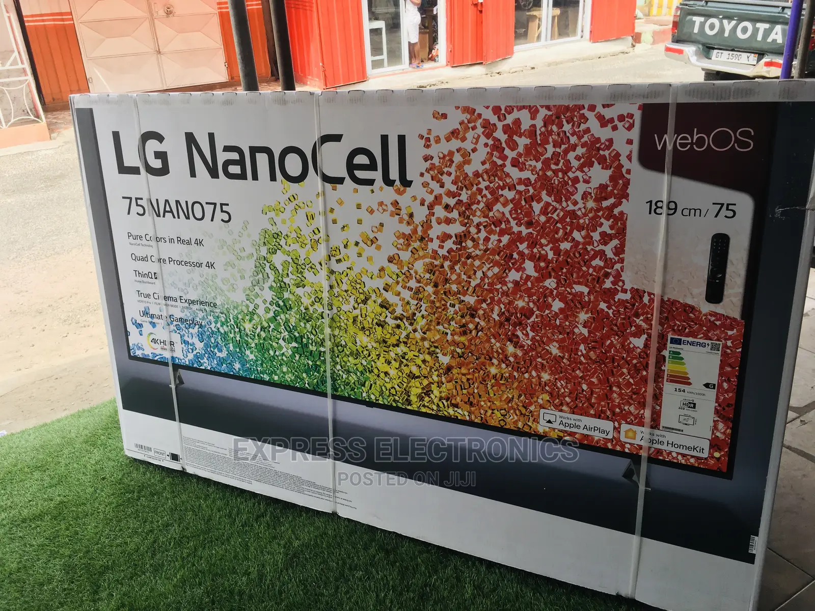 LG Incredible Ultra HD 75”Nano75 Slim Design Tv +Dstv