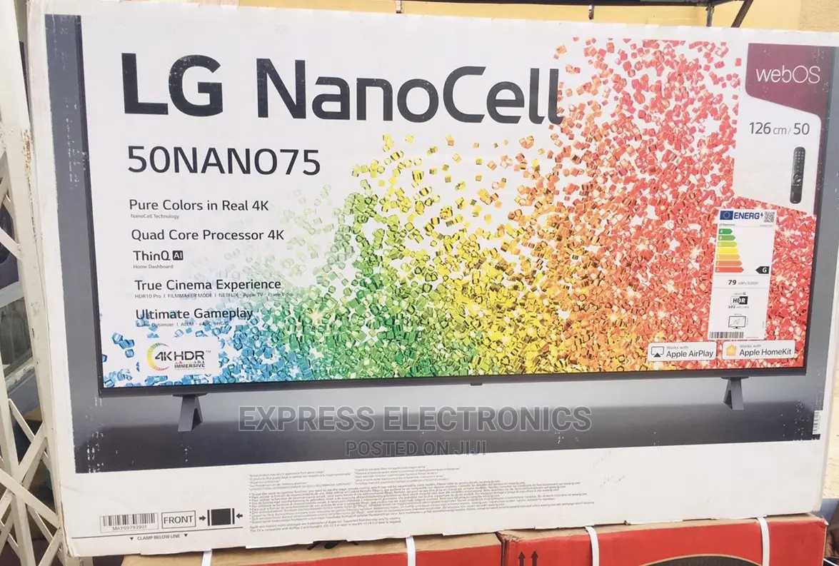 Bright Images on LG 50”Inch UHD Smart Nanocell LEDTV+Dstv