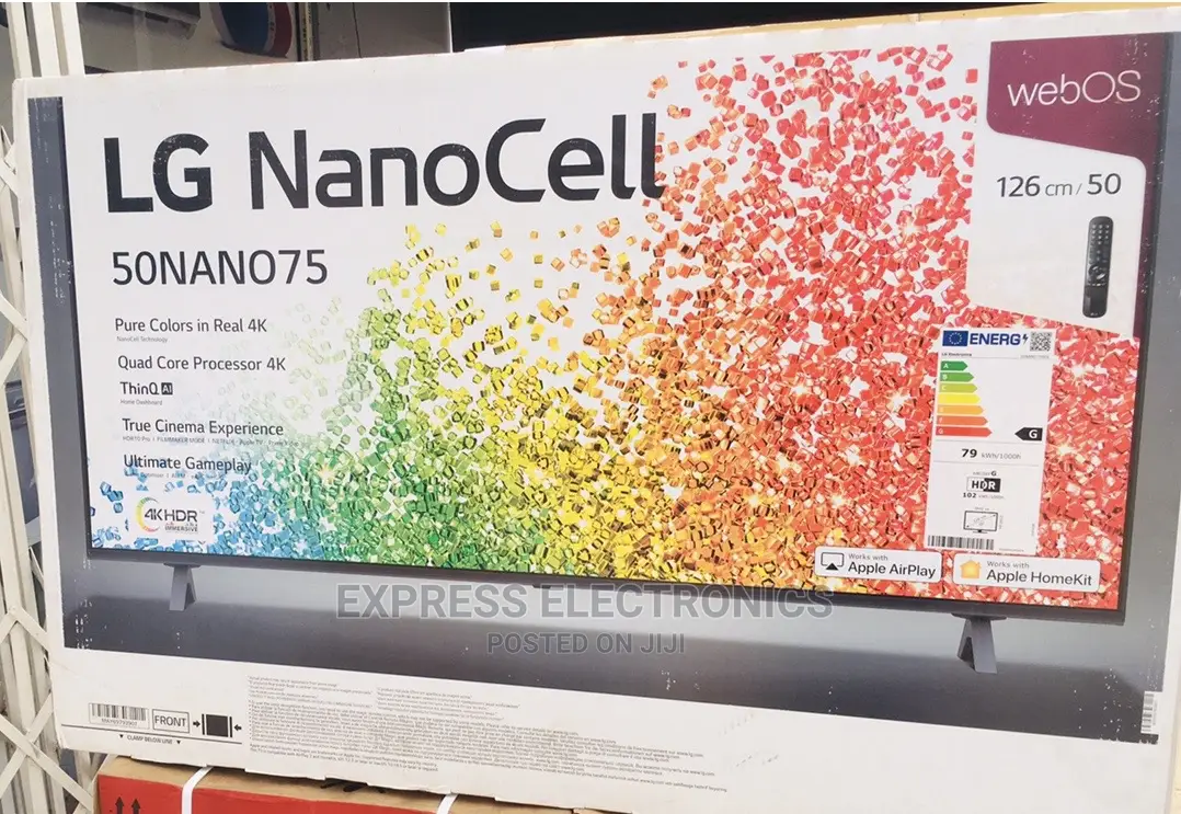 Bright Images on LG 50”Inch UHD Smart Nanocell LEDTV+Dstv