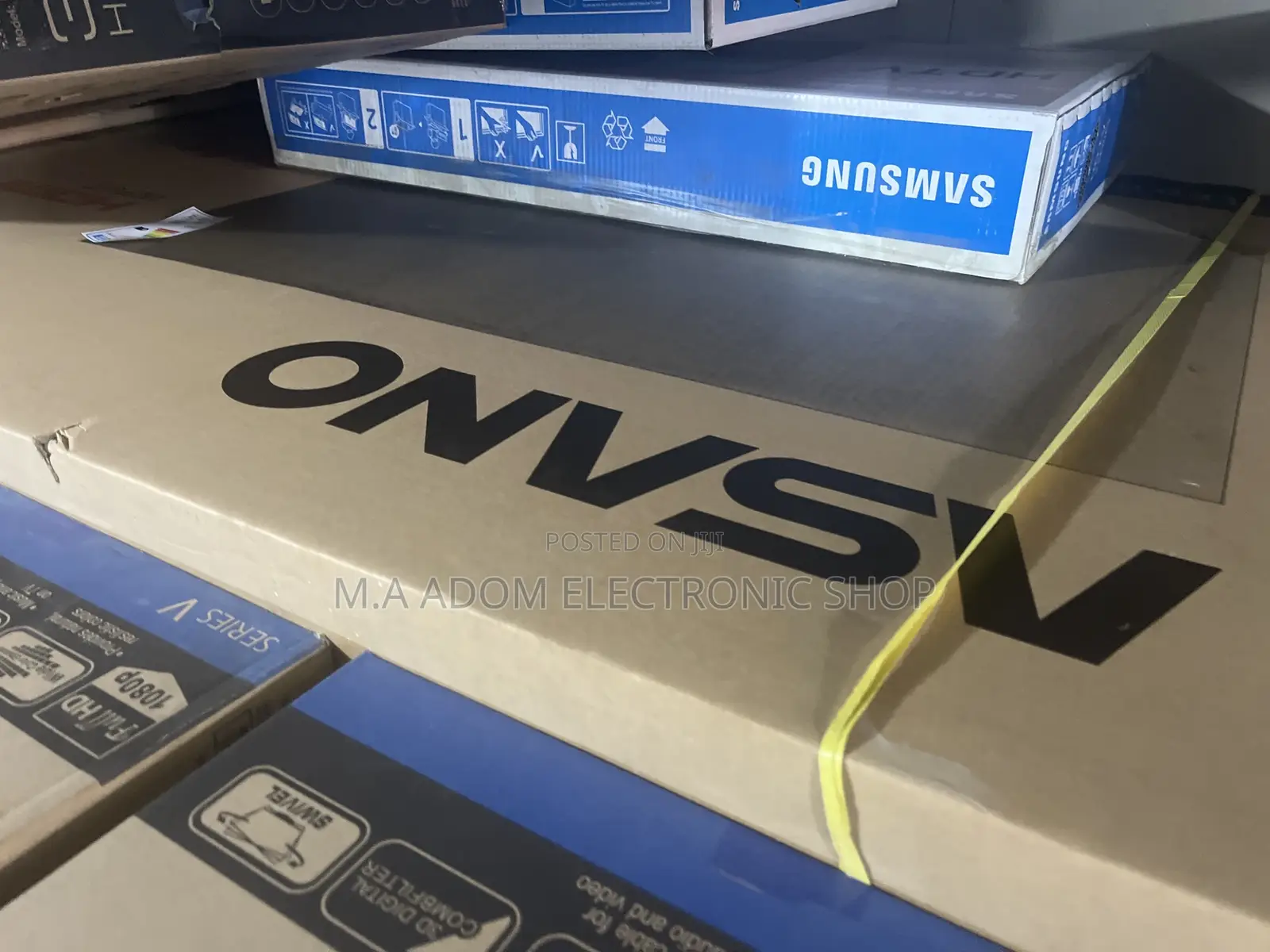 ASANO 75” UHD Bluetooth Framless Ultra Slim Led Tv